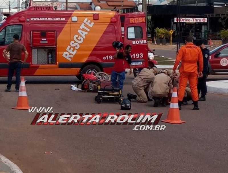 Em menos de uma semana, outro acidente de trânsito foi registrado no cruzamento das Avenidas Norte Sul e Recife, em Rolim de Moura Em menos de uma semana, outro acidente de trânsito foi registrado no cruzamento das Avenidas Norte Sul e Recife, em Rolim de Moura