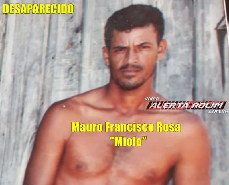 Familiares procuram por Mauro Francisco Rosa, “Miolo”, morador da Linha 148 em Migrantinópolis (RO), que está desaparecido Familiares procuram por Mauro Francisco Rosa, “Miolo”, morador da Linha 148 em Migrantinópolis (RO), que está desaparecido