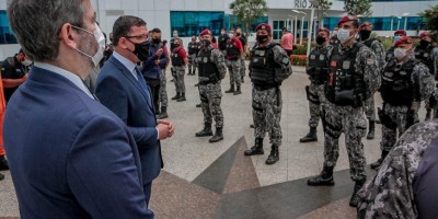 Força Nacional chega em Rondônia para combater invasões de propriedades rurais Força Nacional chega em Rondônia para combater invasões de propriedades rurais