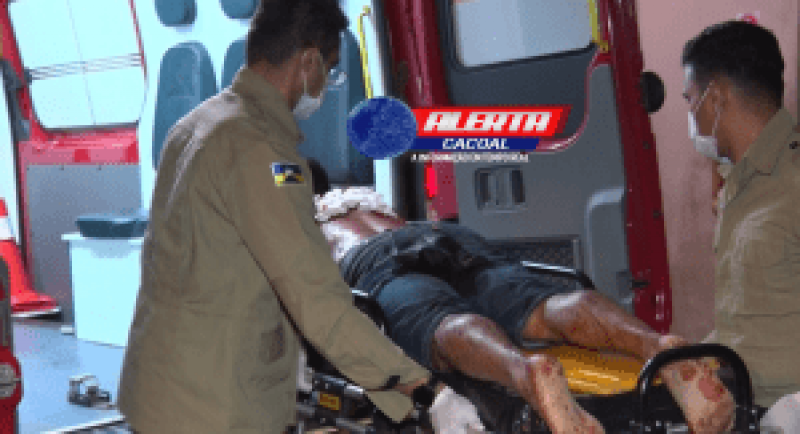 Homem foi esfaqueado por atual da sua ex-mulher, em Cacoal Homem foi esfaqueado por atual da sua ex-mulher, em Cacoal