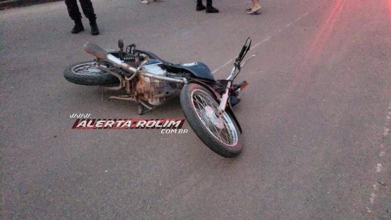 Motociclista é socorrido após passar sobre quebra-molas e sofrer queda em Rolim de Moura Motociclista é socorrido após passar sobre quebra-molas e sofrer queda em Rolim de Moura