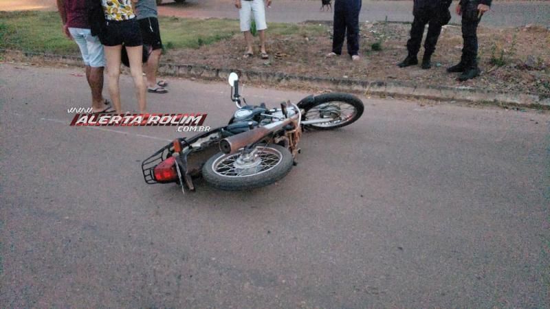Motociclista é socorrido após passar sobre quebra-molas e sofrer queda em Rolim de Moura Motociclista é socorrido após passar sobre quebra-molas e sofrer queda em Rolim de Moura