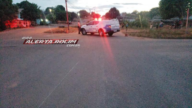 Motociclista é socorrido após passar sobre quebra-molas e sofrer queda em Rolim de Moura Motociclista é socorrido após passar sobre quebra-molas e sofrer queda em Rolim de Moura