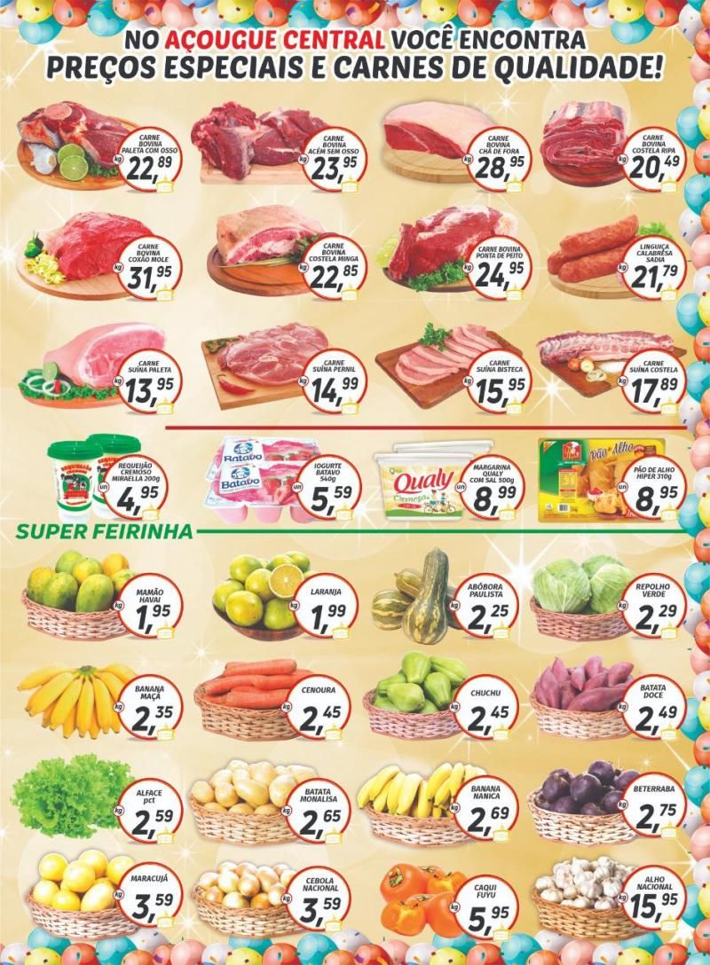 Promoção de 14 anos do Supermercado Central em Rolim de Moura Promoção de 14 anos do Supermercado Central em Rolim de Moura