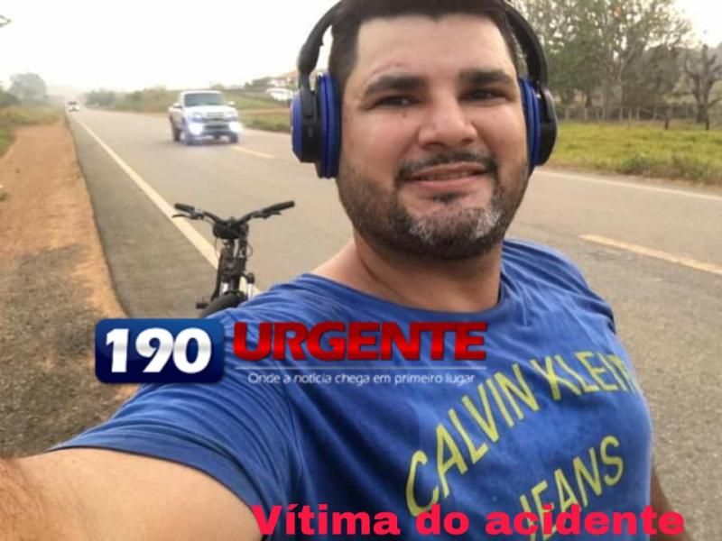Ciclista morre após ser atingido por táxi na BR-421 em Ariqumes Ciclista morre após ser atingido por táxi na BR-421 em Ariqumes
