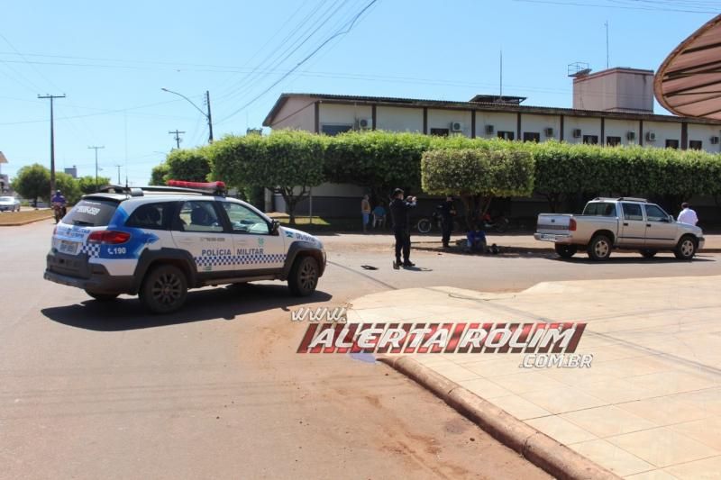 Dois acidentes de trânsito foram registrados nessa manhã de quarta-feira em Rolim de Moura Dois acidentes de trânsito foram registrados nessa manhã de quarta-feira em Rolim de Moura