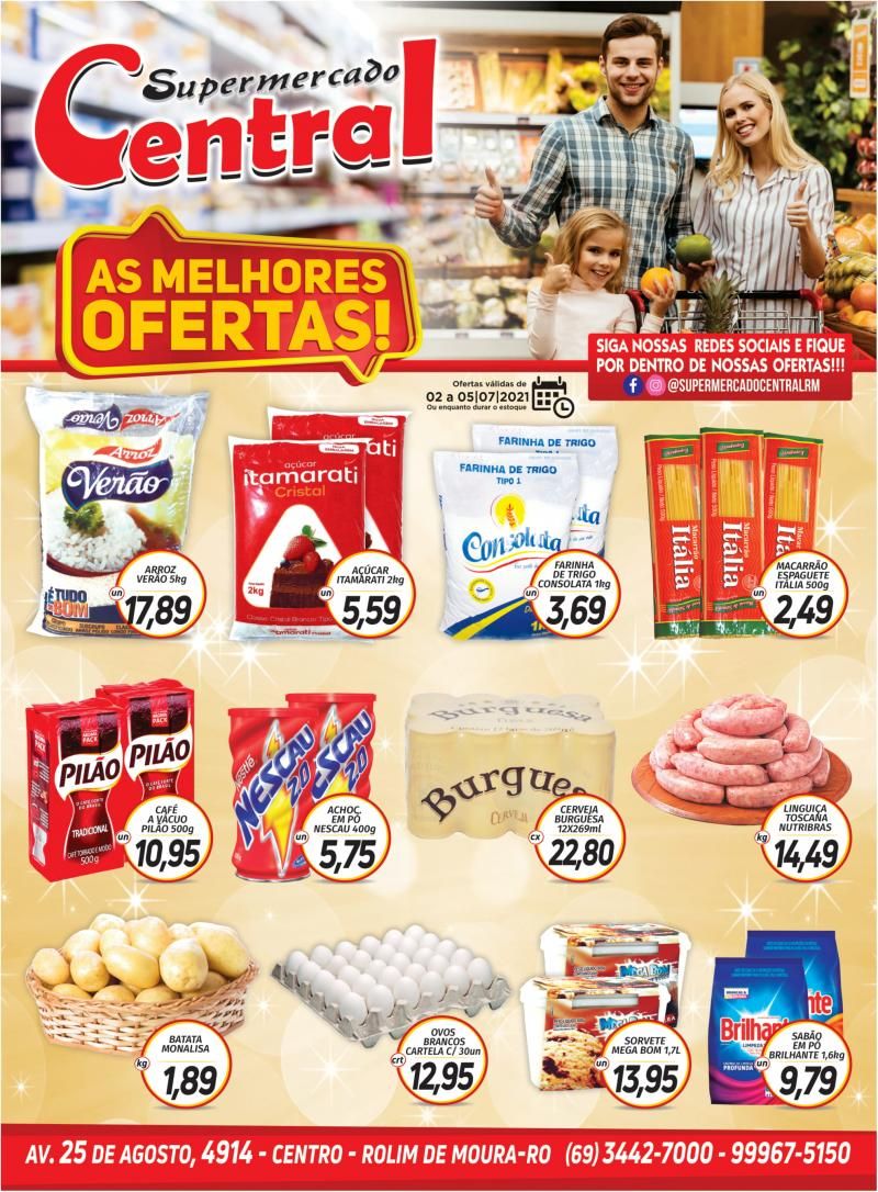 Promoção Supermercado Central, em Rolim de Moura Promoção Supermercado Central, em Rolim de Moura