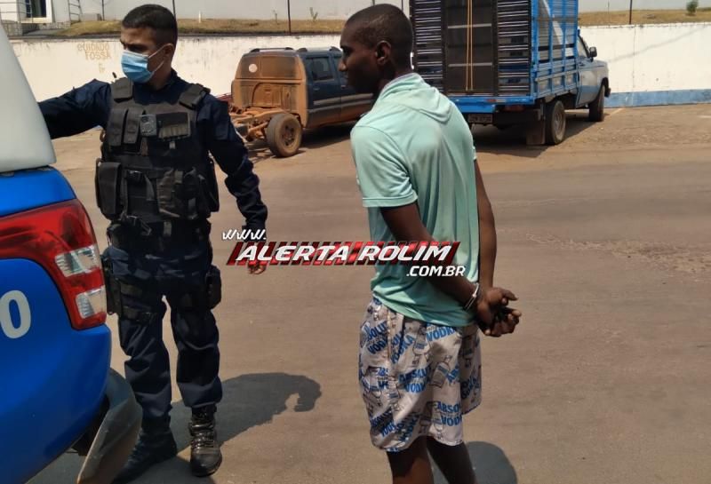 Acusado de homicídio em Cacoal é preso pela Polícia Militar em Rolim de Moura  Acusado de homicídio em Cacoal é preso pela Polícia Militar em Rolim de Moura