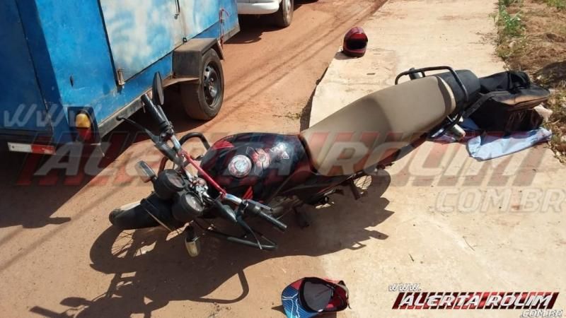 Entregador de delivery sofre acidente de trânsito na avenida Norte Sul em Rolim de Moura Entregador de delivery sofre acidente de trânsito na avenida Norte Sul em Rolim de Moura