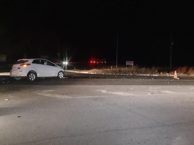 Grave acidente é registrado nesta noite no trevo que da acesso a Rolim de Moura na BR-364 Grave acidente é registrado nesta noite no trevo que da acesso a Rolim de Moura na BR-364