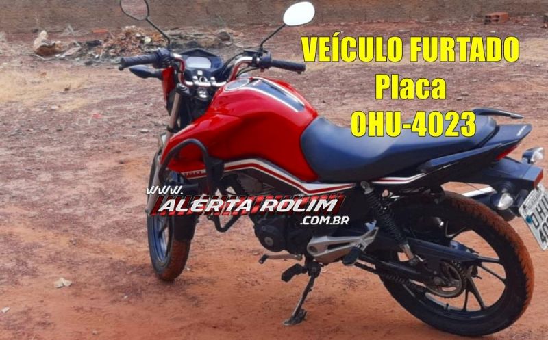 Morador de Rolim de Moura tem moto furtada em Cacoal, após cair no golpe do “test drive” Morador de Rolim de Moura tem moto furtada em Cacoal, após cair no golpe do “test drive”