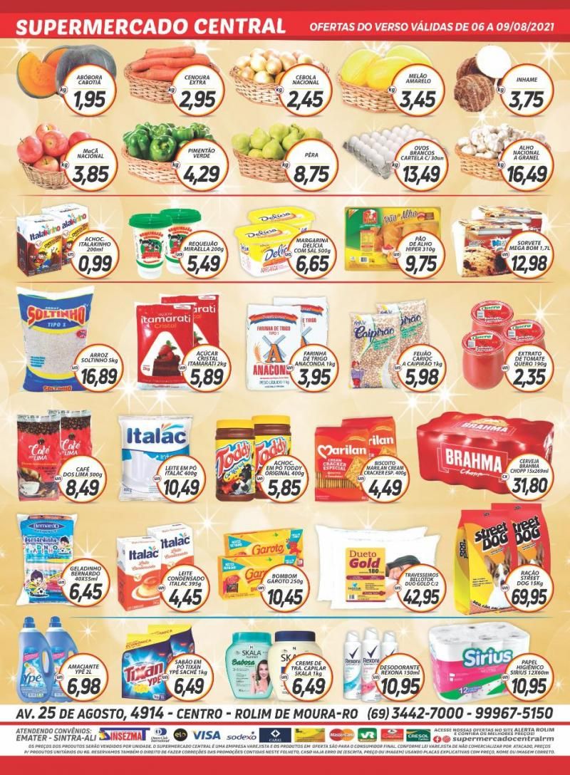 Promoção dia dos Pais do Supermercado Central de Rolim de Moura Promoção dia dos Pais do Supermercado Central de Rolim de Moura