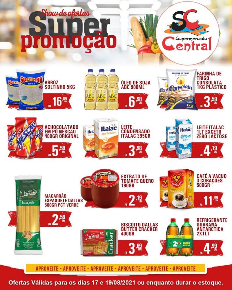Promoção Supermercado Central, em Rolim de Moura Promoção Supermercado Central, em Rolim de Moura