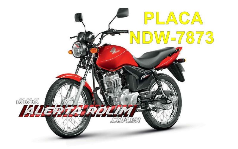 Homem tem moto roubada na saída da cidade por dupla armada em Rolim de Moura Homem tem moto roubada na saída da cidade por dupla armada em Rolim de Moura