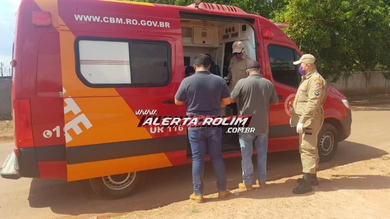 Acidente envolvendo moto e caminhonete foi registrado neste sábado em Rolim de Moura Acidente envolvendo moto e caminhonete foi registrado neste sábado em Rolim de Moura