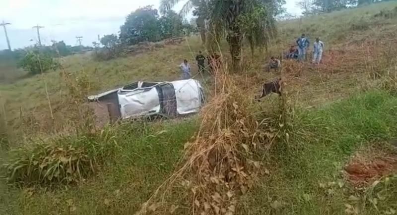 Alta Floresta – Idoso morre após capotar caminhonete na LH 47-5 Alta Floresta – Idoso morre após capotar caminhonete na LH 47-5