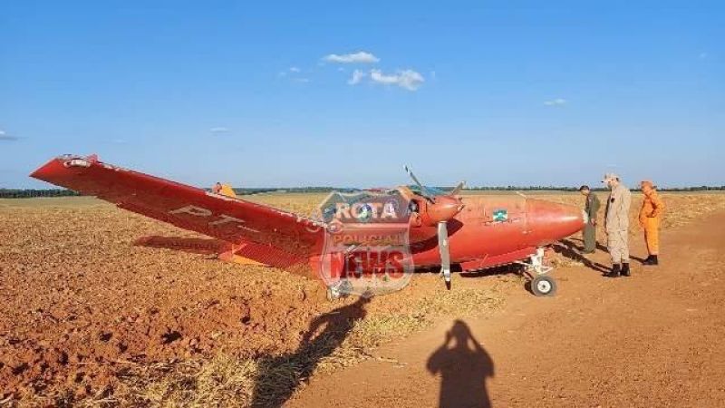 ATUALIZADA - Bombeiros do GOA de RO realizam pouso de emergência em estrada de plantação na área rural de Vilhena - Vídeo ATUALIZADA - Bombeiros do GOA de RO realizam pouso de emergência em estrada de plantação na área rural de Vilhena - Vídeo