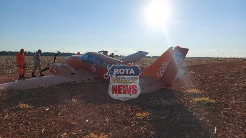 ATUALIZADA - Bombeiros do GOA de RO realizam pouso de emergência em estrada de plantação na área rural de Vilhena - Vídeo ATUALIZADA - Bombeiros do GOA de RO realizam pouso de emergência em estrada de plantação na área rural de Vilhena - Vídeo