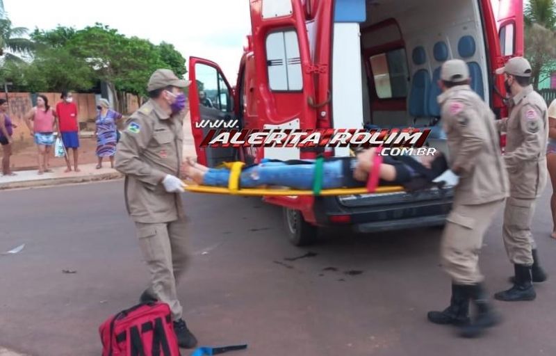 Colisão entre duas motos no bairro Cidade Alta resulta em 04 vítimas; uma delas em estado grave - Veja o vídeo do acidente Colisão entre duas motos no bairro Cidade Alta resulta em 04 vítimas; uma delas em estado grave - Veja o vídeo do acidente