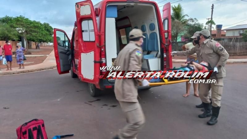 Colisão entre duas motos no bairro Cidade Alta resulta em 04 vítimas; uma delas em estado grave - Veja o vídeo do acidente Colisão entre duas motos no bairro Cidade Alta resulta em 04 vítimas; uma delas em estado grave - Veja o vídeo do acidente