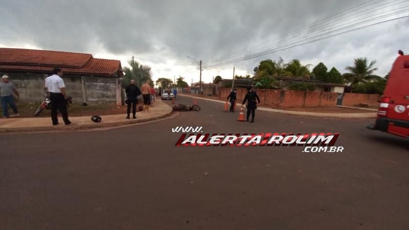 Colisão entre duas motos no bairro Cidade Alta resulta em 04 vítimas; uma delas em estado grave - Veja o vídeo do acidente Colisão entre duas motos no bairro Cidade Alta resulta em 04 vítimas; uma delas em estado grave - Veja o vídeo do acidente