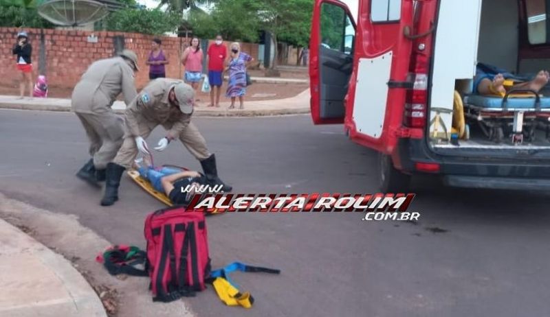 Colisão entre duas motos no bairro Cidade Alta resulta em 04 vítimas; uma delas em estado grave - Veja o vídeo do acidente Colisão entre duas motos no bairro Cidade Alta resulta em 04 vítimas; uma delas em estado grave - Veja o vídeo do acidente