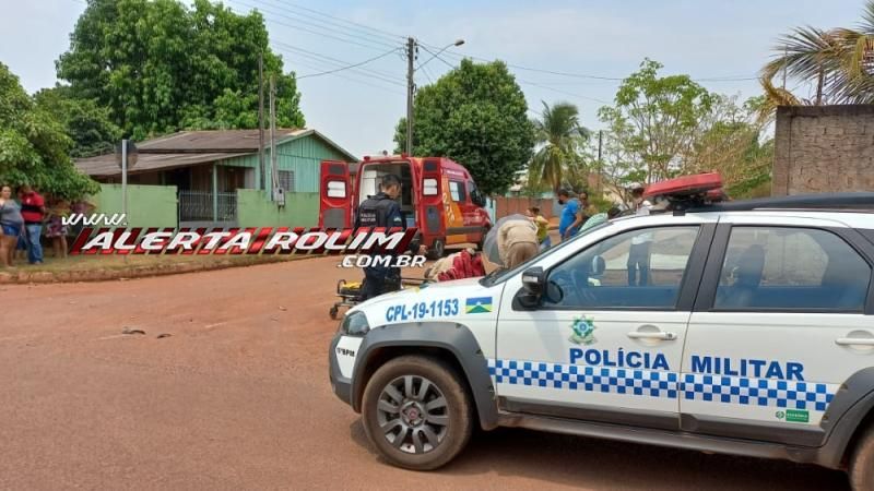 Motorista de carro foge do local após avançar via e causar grave acidente no bairro Cidade Alta em Rolim de Moura Motorista de carro foge do local após avançar via e causar grave acidente no bairro Cidade Alta em Rolim de Moura