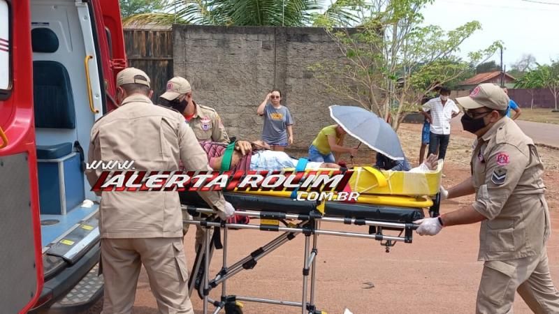 Motorista de carro foge do local após avançar via e causar grave acidente no bairro Cidade Alta em Rolim de Moura Motorista de carro foge do local após avançar via e causar grave acidente no bairro Cidade Alta em Rolim de Moura