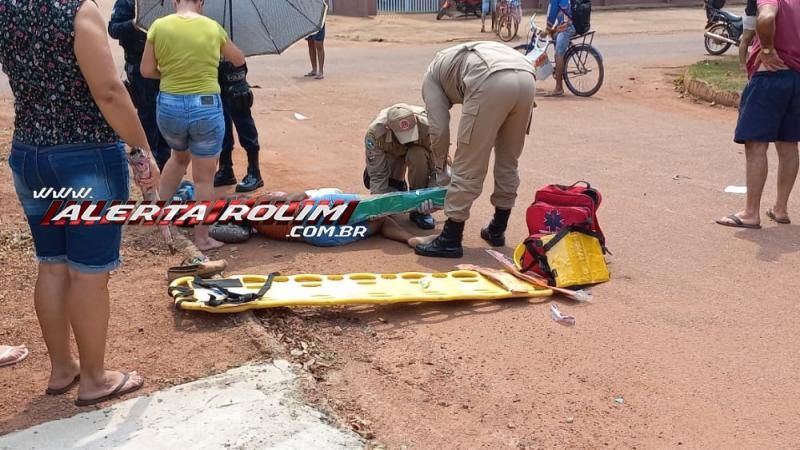 Motorista de carro foge do local após avançar via e causar grave acidente no bairro Cidade Alta em Rolim de Moura Motorista de carro foge do local após avançar via e causar grave acidente no bairro Cidade Alta em Rolim de Moura