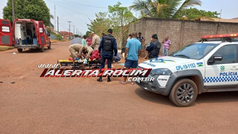 Motorista de carro foge do local após avançar via e causar grave acidente no bairro Cidade Alta em Rolim de Moura Motorista de carro foge do local após avançar via e causar grave acidente no bairro Cidade Alta em Rolim de Moura