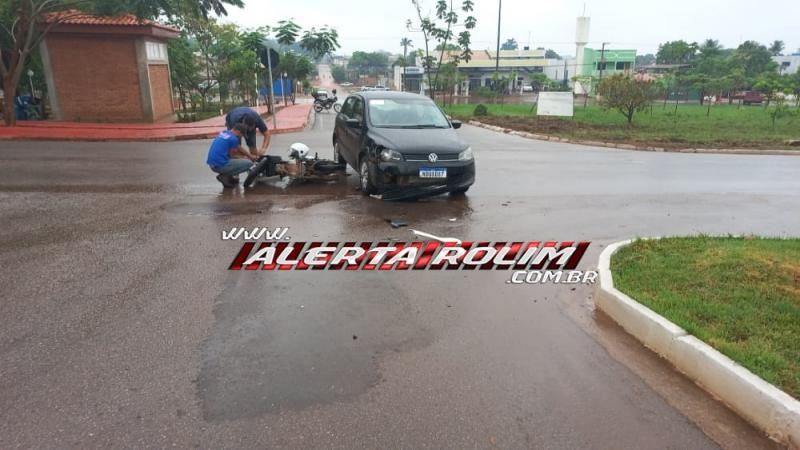 Mais um acidente de trânsito é registrado nesta manhã de sexta-feira em Rolim de Moura Mais um acidente de trânsito é registrado nesta manhã de sexta-feira em Rolim de Moura