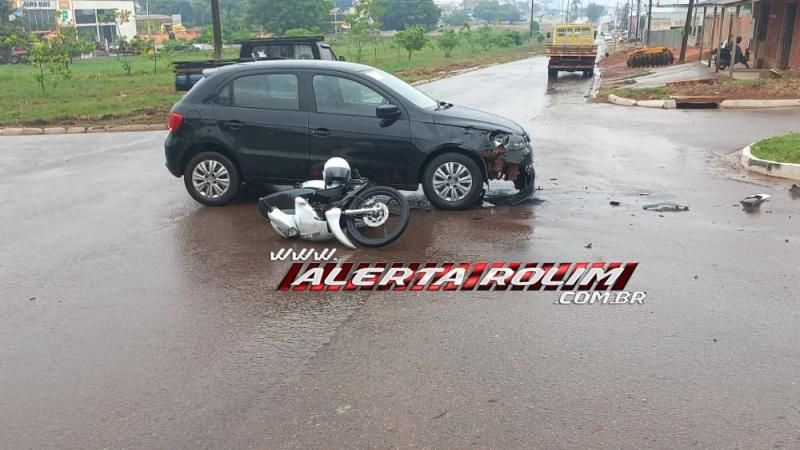 Mais um acidente de trânsito é registrado nesta manhã de sexta-feira em Rolim de Moura Mais um acidente de trânsito é registrado nesta manhã de sexta-feira em Rolim de Moura