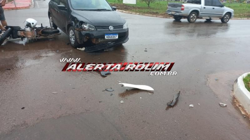 Mais um acidente de trânsito é registrado nesta manhã de sexta-feira em Rolim de Moura Mais um acidente de trânsito é registrado nesta manhã de sexta-feira em Rolim de Moura