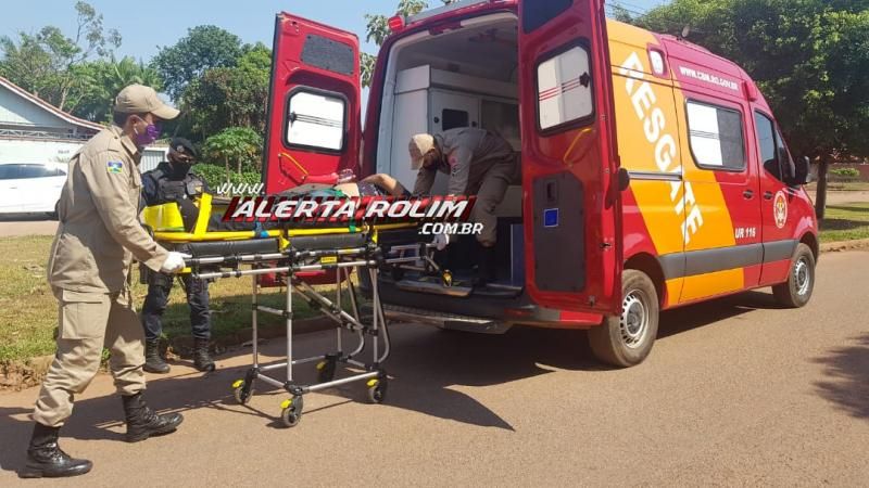 Manhã de domingo registra acidente com vítima em Rolim de Moura Manhã de domingo registra acidente com vítima em Rolim de Moura