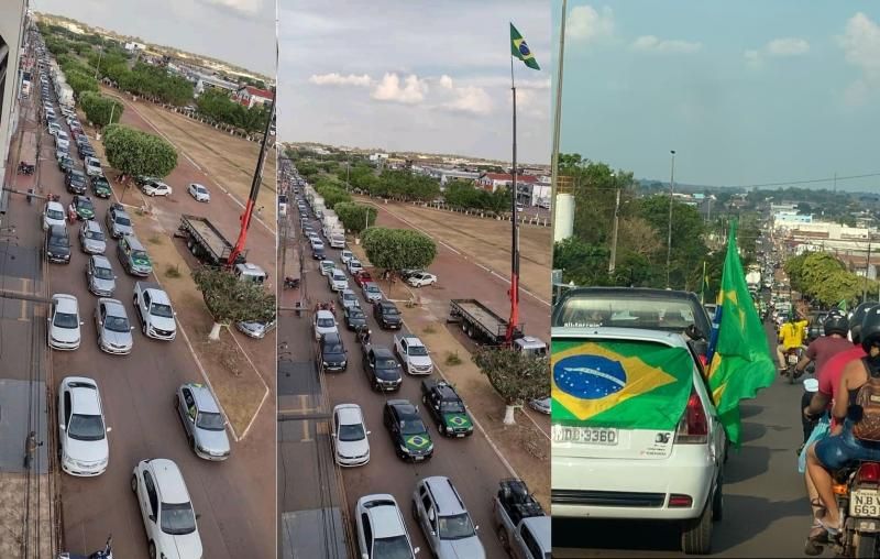 Manifestações em apoio ao Presidente Jair Bolsonaro foram registradas em Rolim de Moura no feriado de 7 de setembro Manifestações em apoio ao Presidente Jair Bolsonaro foram registradas em Rolim de Moura no feriado de 7 de setembro
