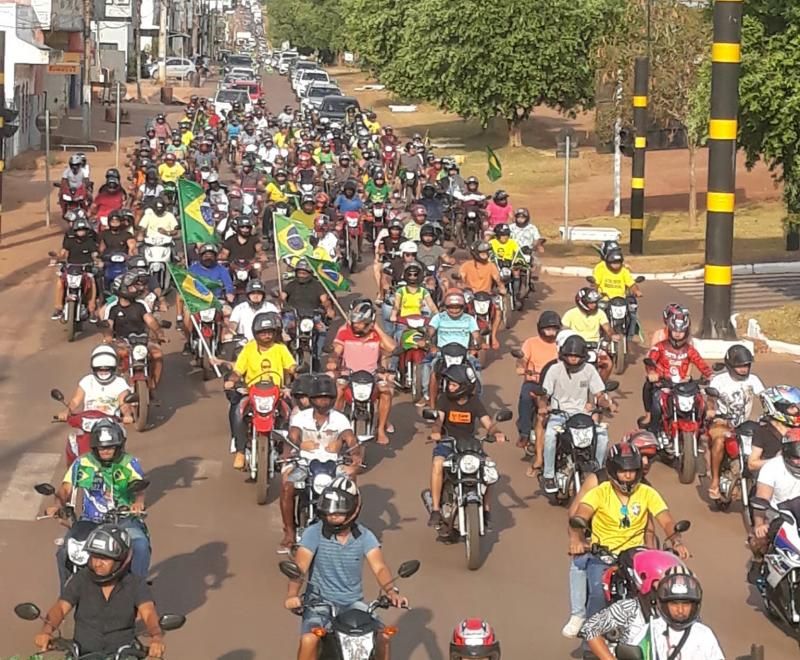 Manifestações em apoio ao Presidente Jair Bolsonaro foram registradas em Rolim de Moura no feriado de 7 de setembro Manifestações em apoio ao Presidente Jair Bolsonaro foram registradas em Rolim de Moura no feriado de 7 de setembro