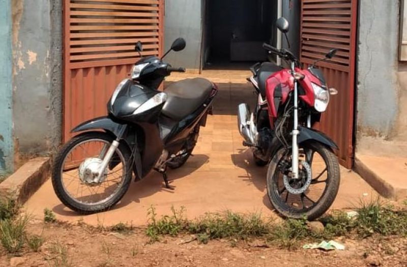 Moto, de morador de Rolim de Moura, que foi furtada em "test drive" é recuperada pela PM em Cacoal