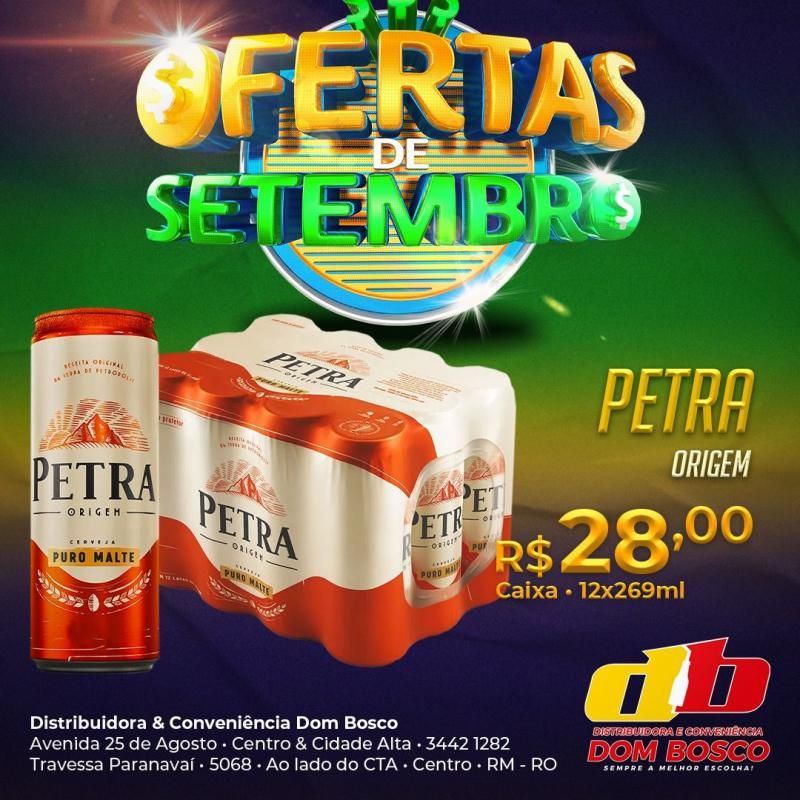 Ofertas de setembro da Distribuidora e Conveniência Dom Bosco em Rolim de Moura Ofertas de setembro da Distribuidora e Conveniência Dom Bosco em Rolim de Moura