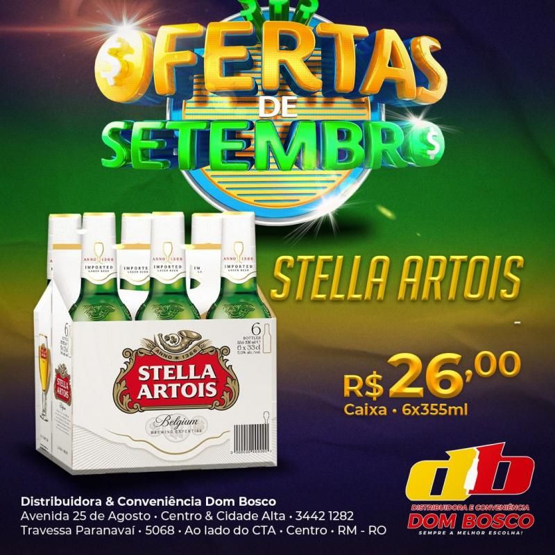 Ofertas de setembro da Distribuidora e Conveniência Dom Bosco em Rolim de Moura Ofertas de setembro da Distribuidora e Conveniência Dom Bosco em Rolim de Moura