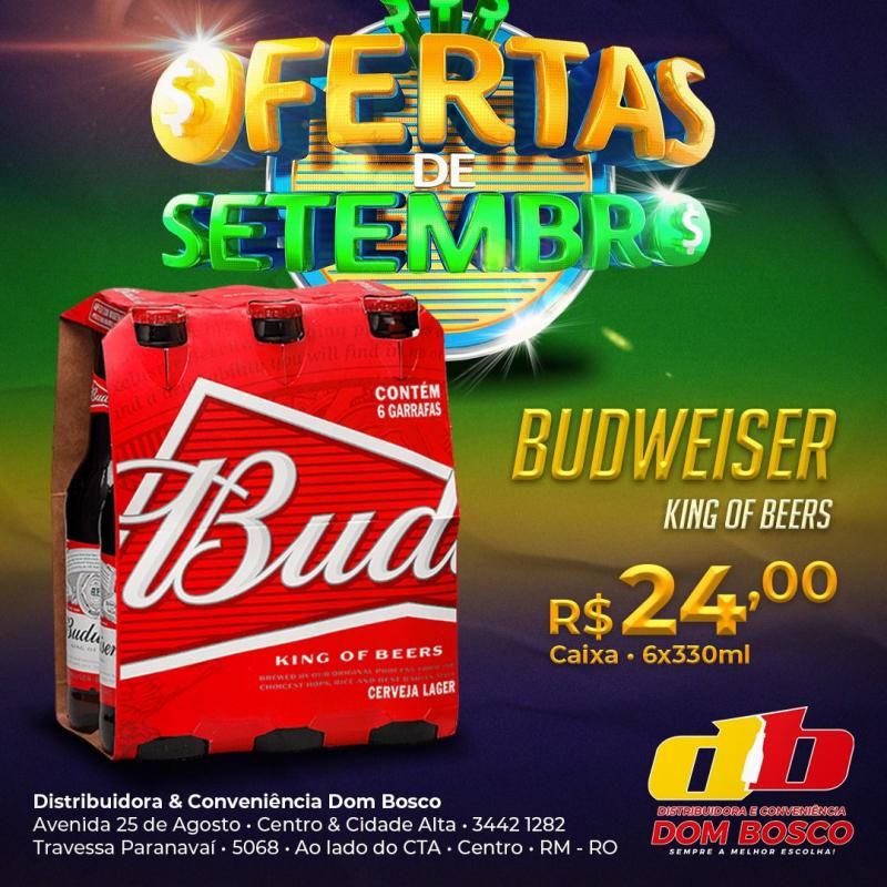 Ofertas de setembro da Distribuidora e Conveniência Dom Bosco em Rolim de Moura Ofertas de setembro da Distribuidora e Conveniência Dom Bosco em Rolim de Moura