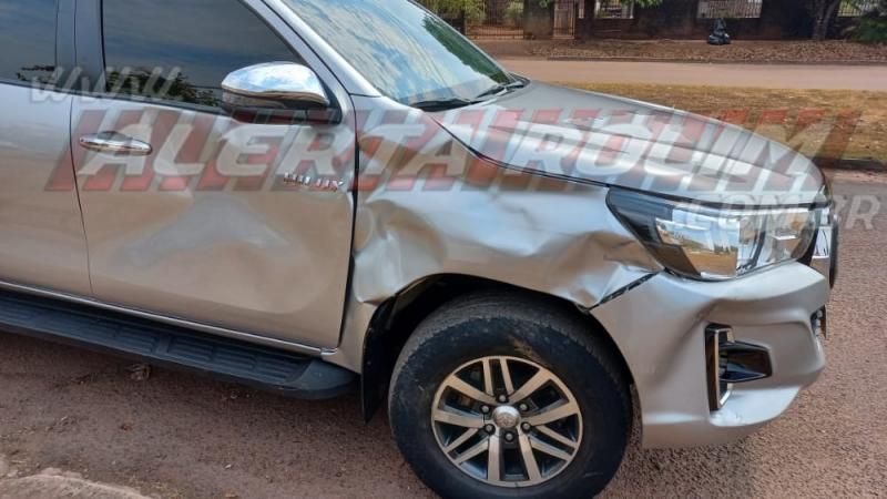 Pai e filho ficam feridos no primeiro acidente de trânsito do mês em Rolim de Moura Pai e filho ficam feridos no primeiro acidente de trânsito do mês em Rolim de Moura