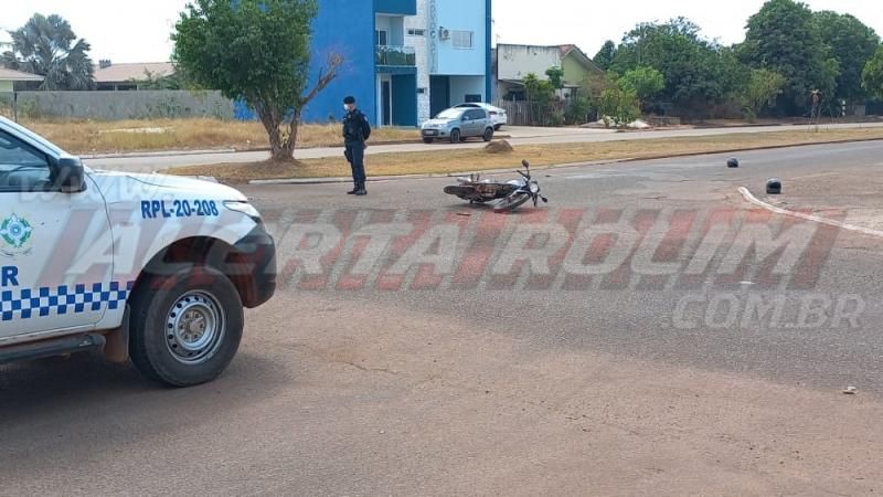 Pai e filho ficam feridos no primeiro acidente de trânsito do mês em Rolim de Moura Pai e filho ficam feridos no primeiro acidente de trânsito do mês em Rolim de Moura