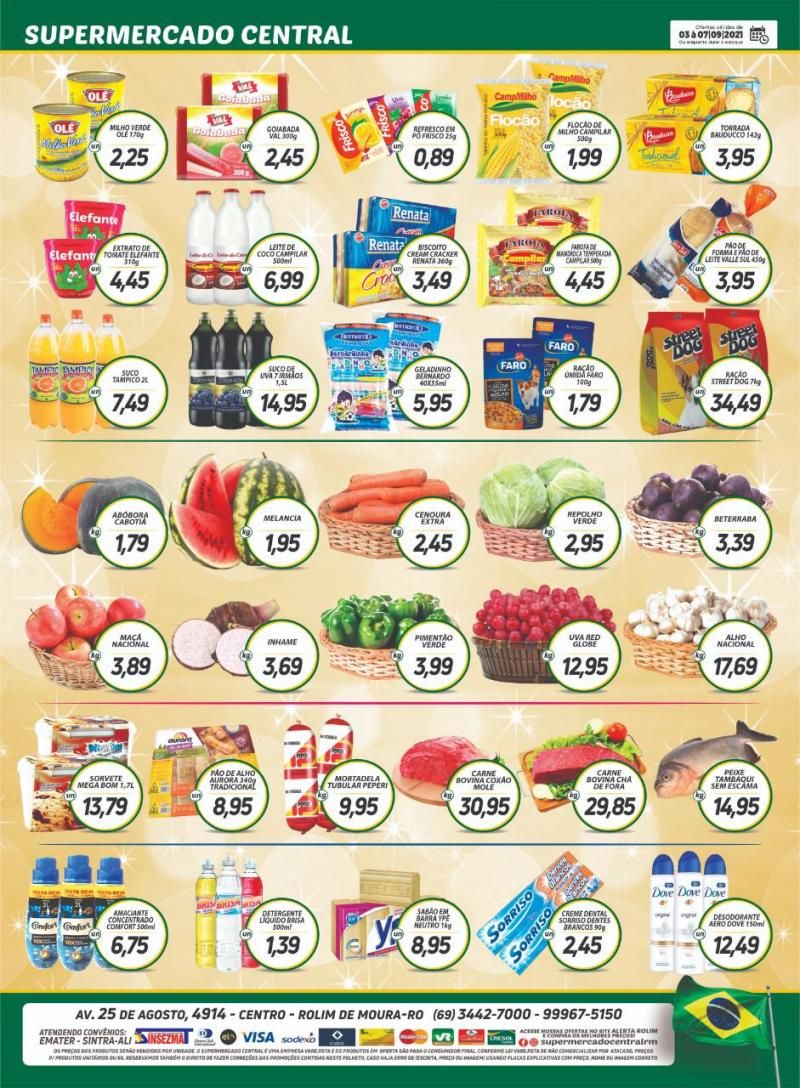 Promoção Supermercado Central, em Rolim de Moura Promoção Supermercado Central, em Rolim de Moura