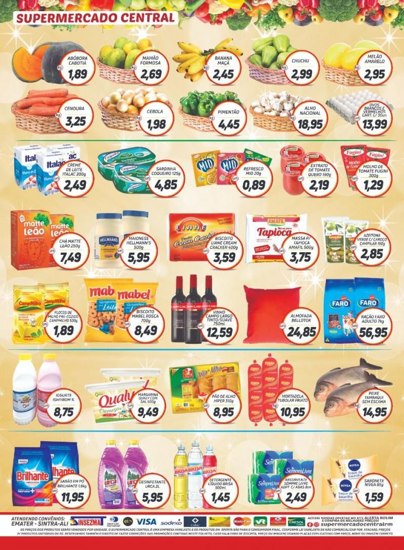 Promoção Supermercado Central, em Rolim de Moura Promoção Supermercado Central, em Rolim de Moura