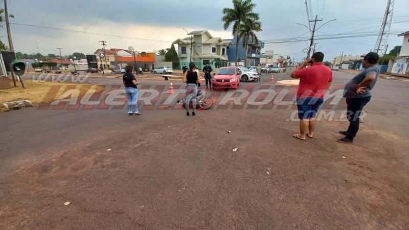 Segundo acidente de trânsito com pessoa ferida foi registrado nesta quinta-feira em Rolim de Moura Segundo acidente de trânsito com pessoa ferida foi registrado nesta quinta-feira em Rolim de Moura