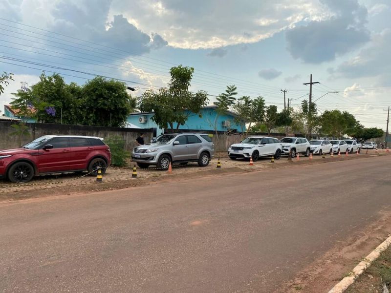 Veja os carros apreendidos pela PF durante a Operação Carga Prensada em Rondônia