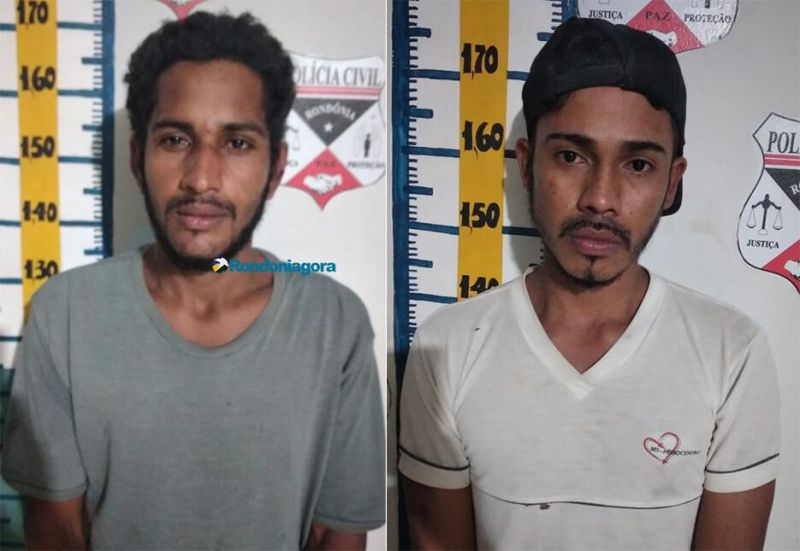 Dupla é presa e confessa ter matado jovem com facadas e pauladas em RO Dupla é presa e confessa ter matado jovem com facadas e pauladas em RO