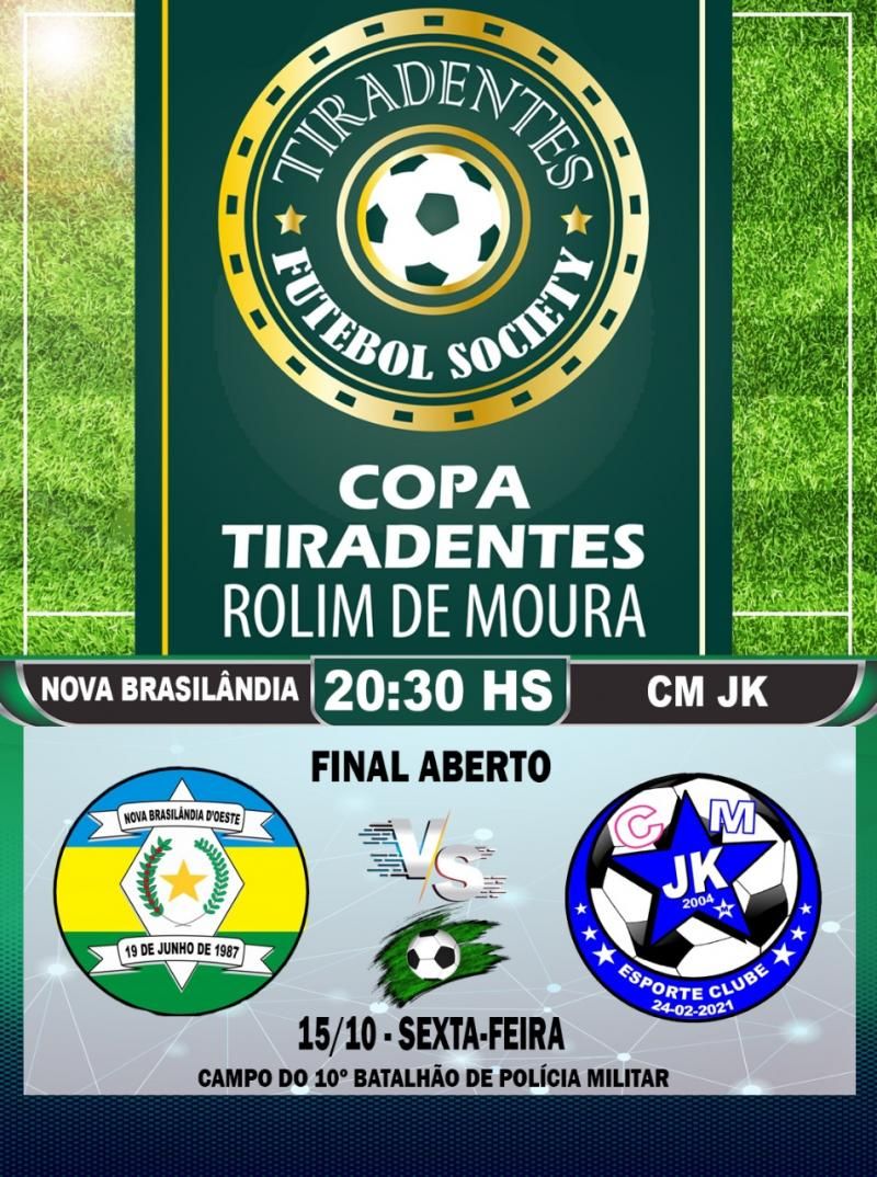 Final da Copa Tiradentes da PM do 10º Batalhão será nesta sexta-feira (15) Final da Copa Tiradentes da PM do 10º Batalhão será nesta sexta-feira (15)