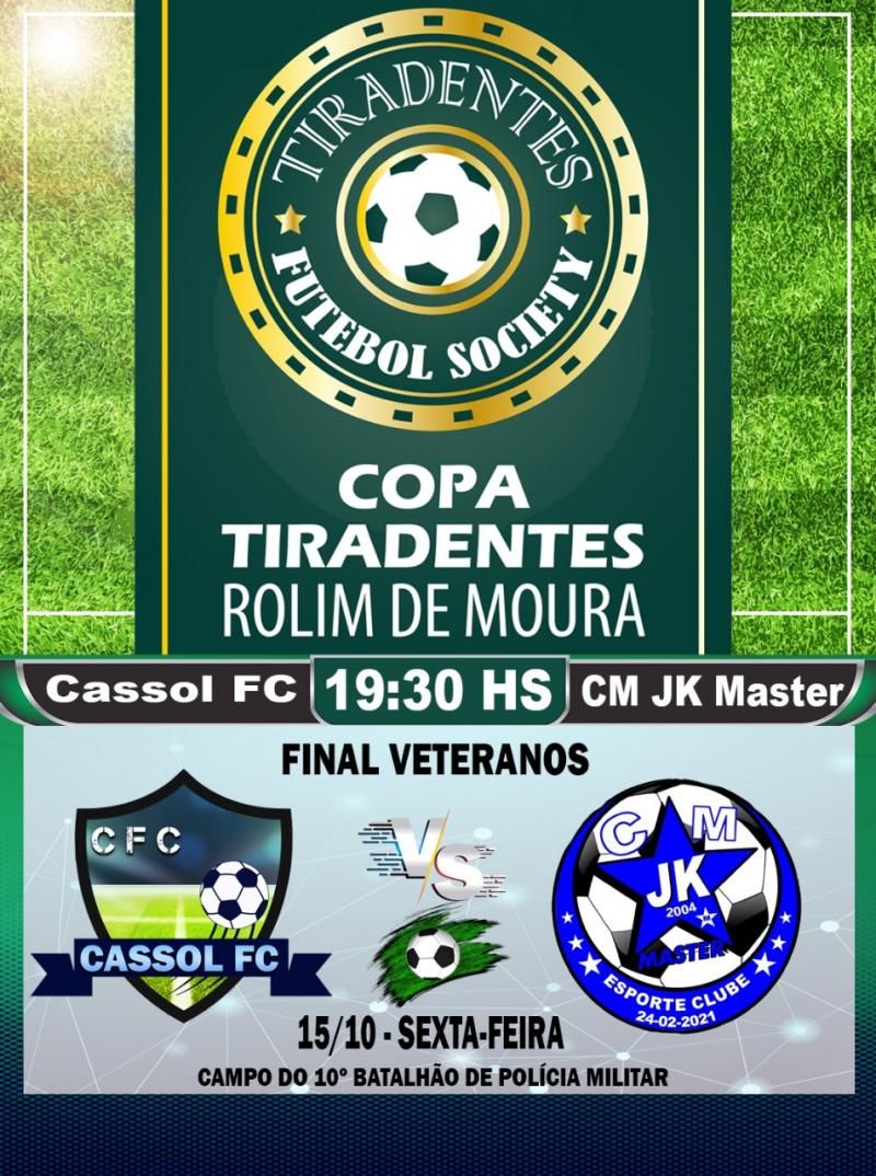 Final da Copa Tiradentes da PM do 10º Batalhão será nesta sexta-feira (15) Final da Copa Tiradentes da PM do 10º Batalhão será nesta sexta-feira (15)