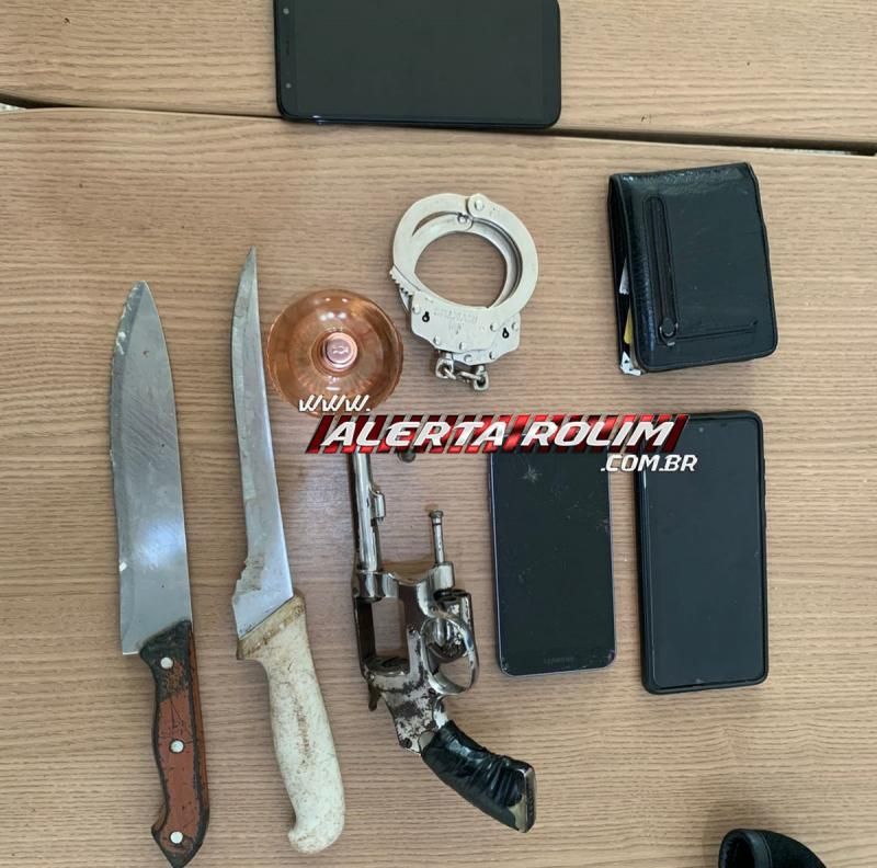 Foragido da justiça desde a Licença Temporária do Dia das Crianças foi recapturado e preso pela PM com arma de fogo em Rolim de Moura Foragido da justiça desde a Licença Temporária do Dia das Crianças foi recapturado e preso pela PM com arma de fogo em Rolim de Moura